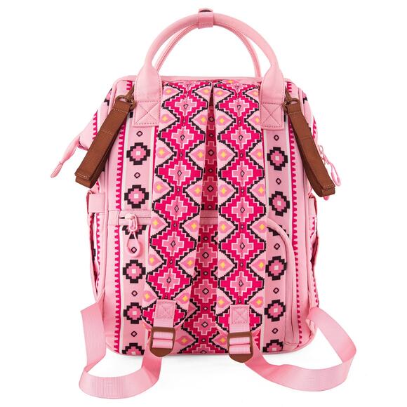 Wrangler Pink Large Multi-Use Backpack or Baby Travel Bag *Brand NEW in Box* - Picture 3 of 8